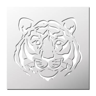 Pochoir Tigre