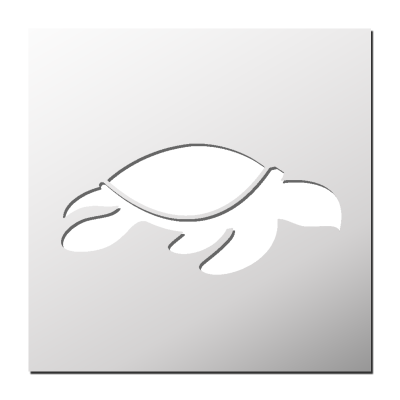 Pochoir Tortue