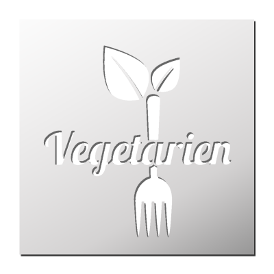 Pochoir Végétarien