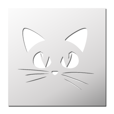 Pochoir Chat