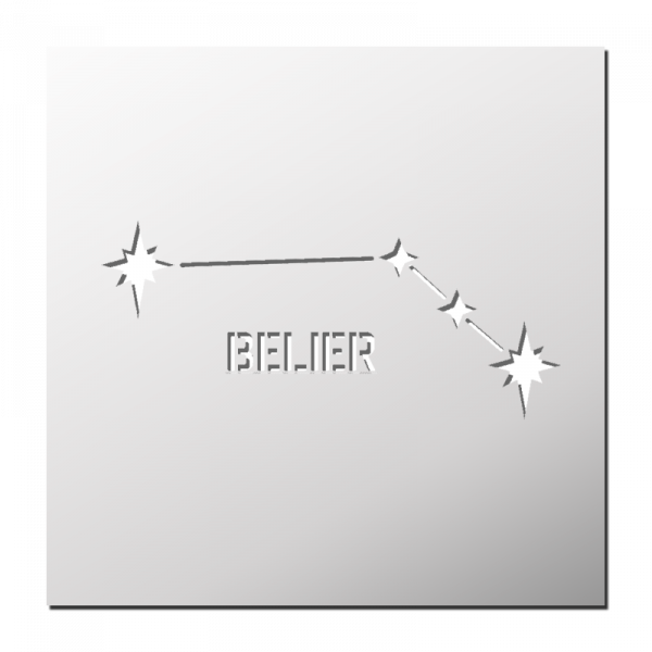 Pochoir Constellation Bélier