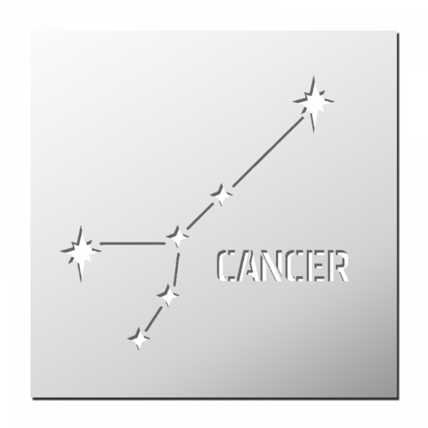 Pochoir Constellation Cancer