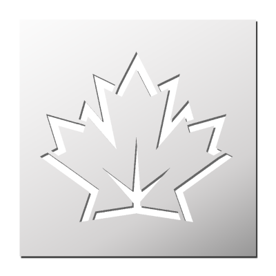 Pochoir Feuille d’érable