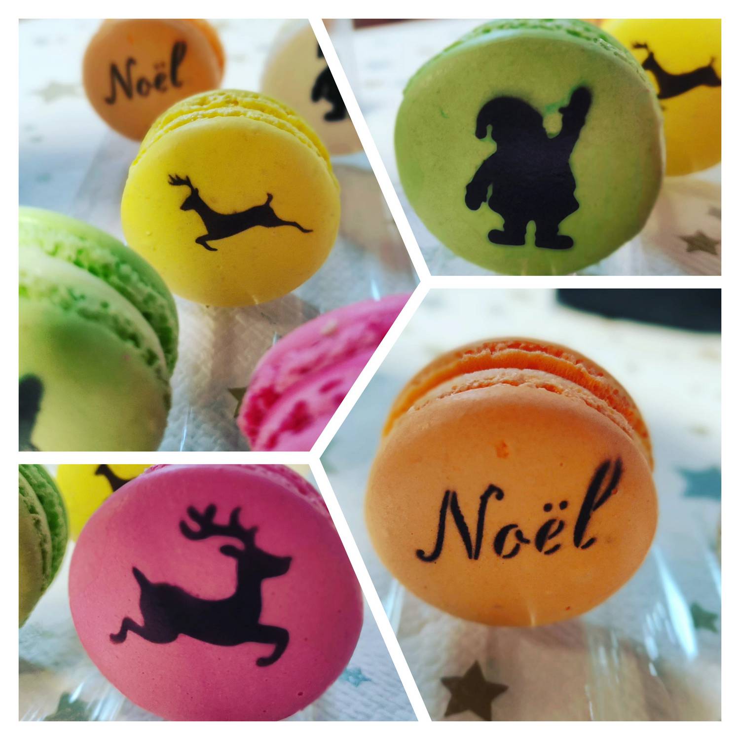 Décoration de Macarons pour Noël