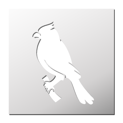 Pochoir Oiseau