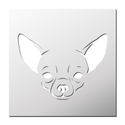Pochoir Chien
