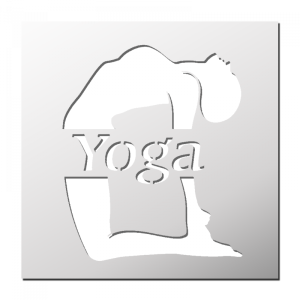 Pochoir YOGA