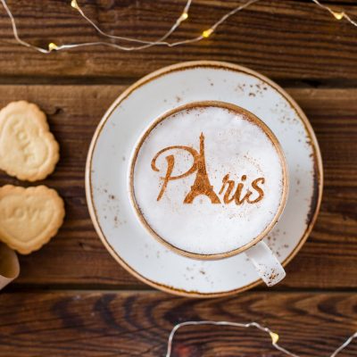 Pochoir Paris pour décorer vos Café, Cappuccino, Cocktail…