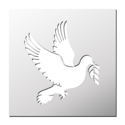Pochoir Colombe