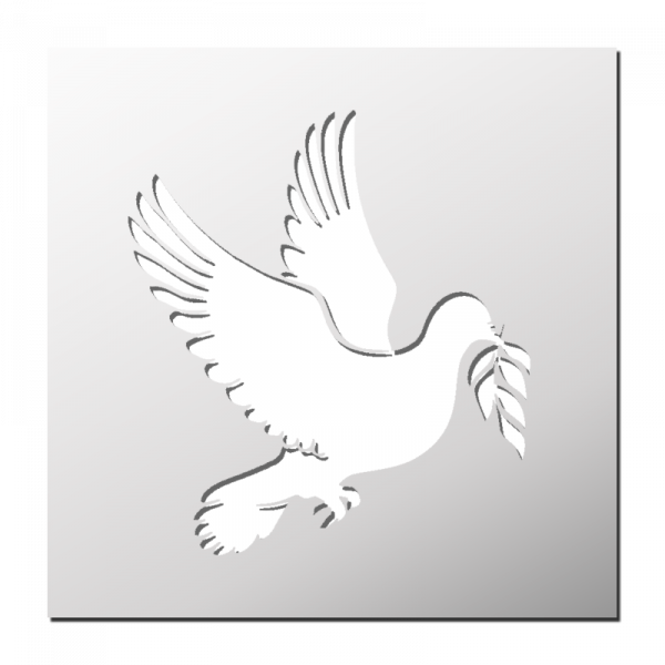 Pochoir Colombe
