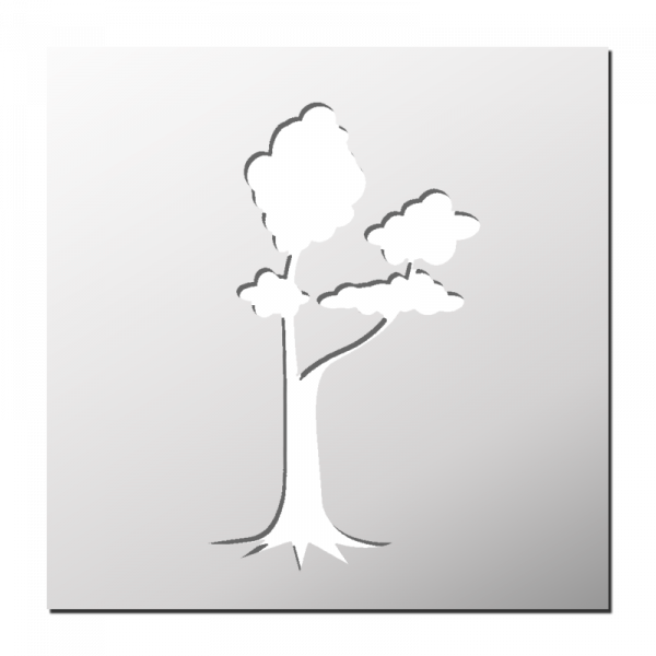 Pochoir Arbre