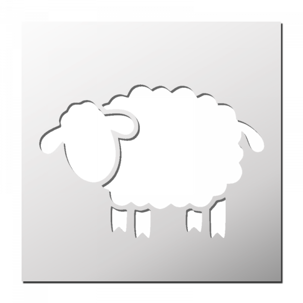 Pochoir Mouton