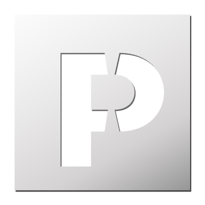 Pochoir Lettre P