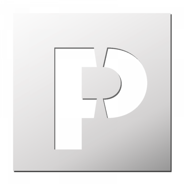 Pochoir Lettre P