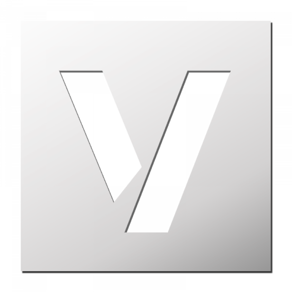 Pochoir Lettre V