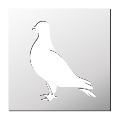 Pochoir Oiseau