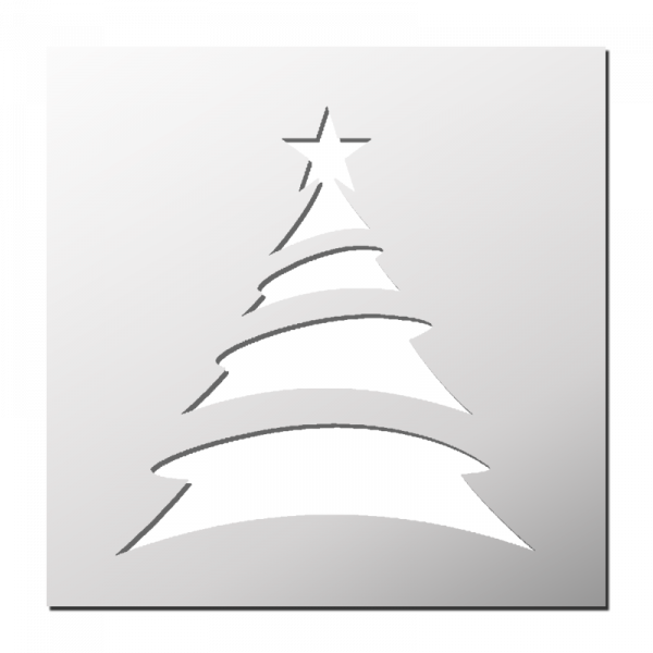 Pochoir Sapin de Noël