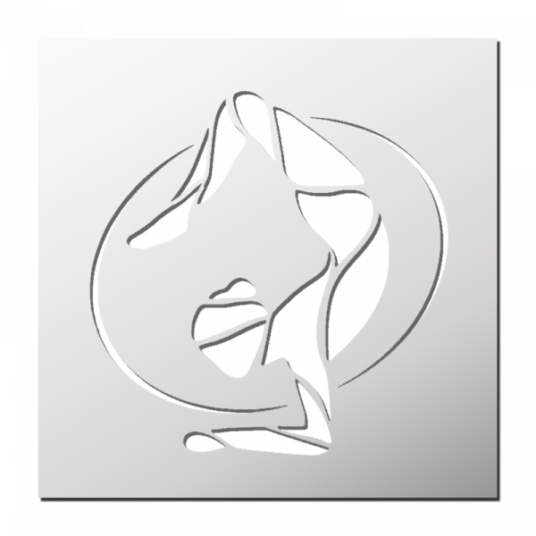 Pochoir YOGA