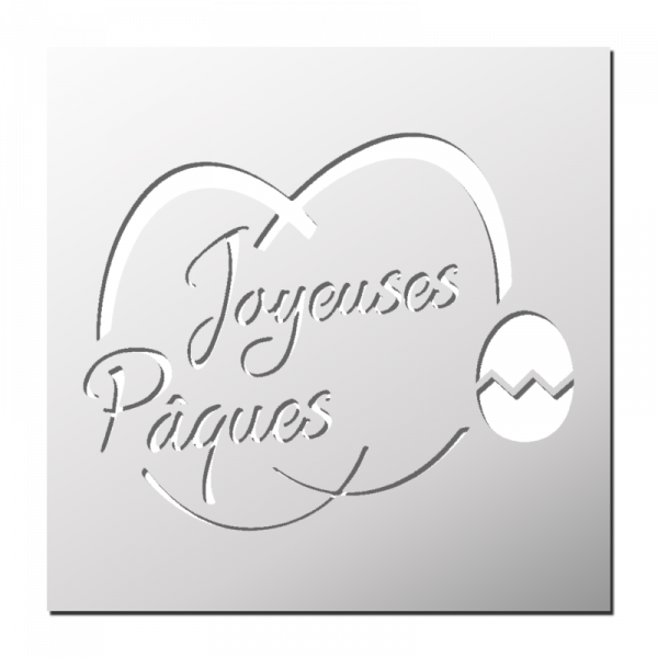 Pochoir Joyeuses Pâques