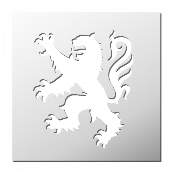 Pochoir Blason Lion