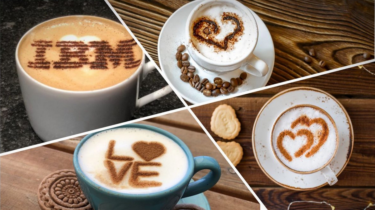 Transformez Votre Café, Cappuccino ou Chocolat Chaud en Œuvre d’Art avec nos Pochoirs !