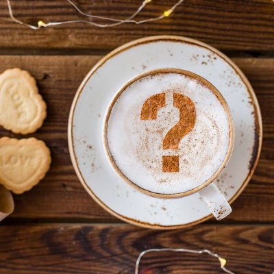Pochoir Café personnalisé