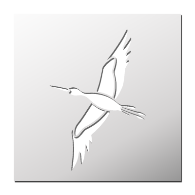Pochoir Oiseau