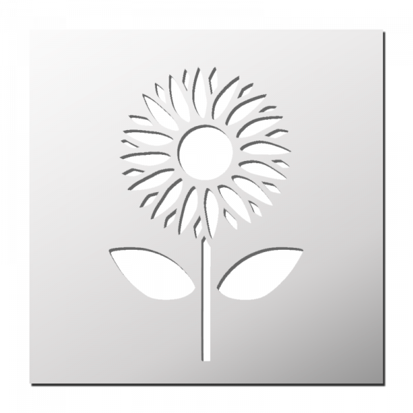 Pochoir Fleur