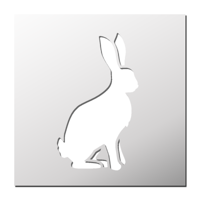 Pochoir Lapin