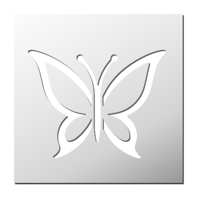 Pochoir Papillon