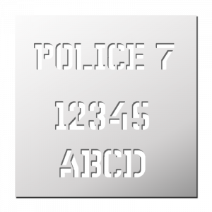 Police 07 (Lettres et Chiffres)