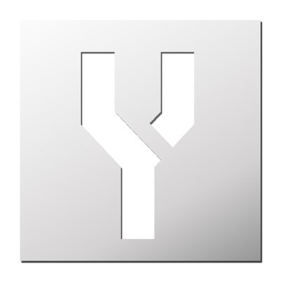 Pochoir Y