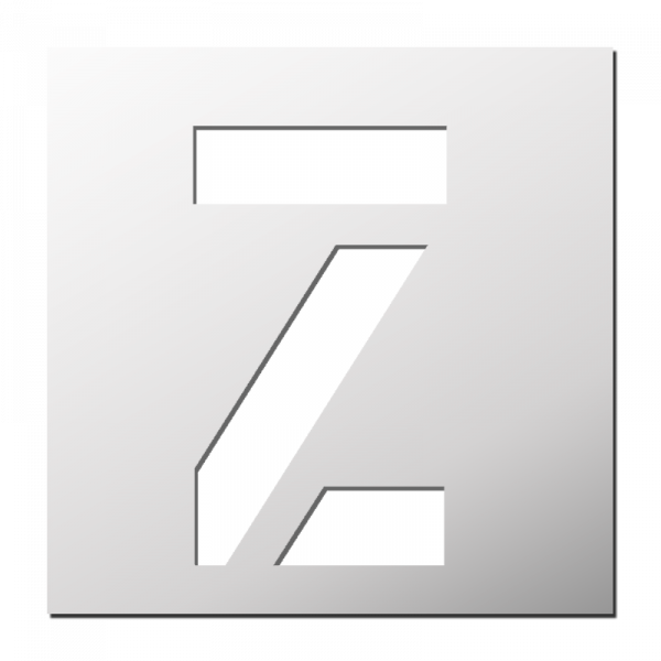Pochoir Z