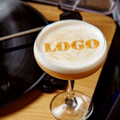 Pochoir Cocktail Logo Personnalisé