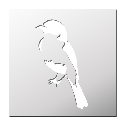 Pochoir Oiseau