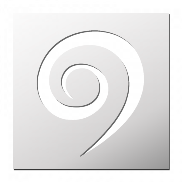 Pochoir Spirale