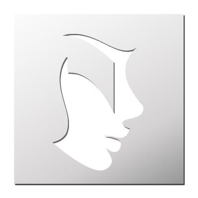 Pochoir Visage