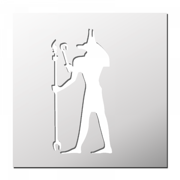 Pochoir Anubis Dieu Egypte