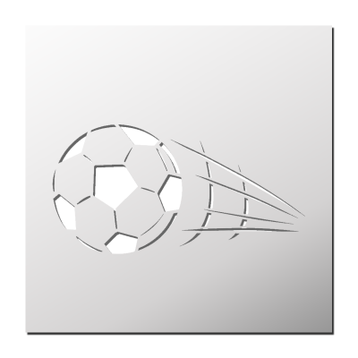 Pochoir Ballon de Foot
