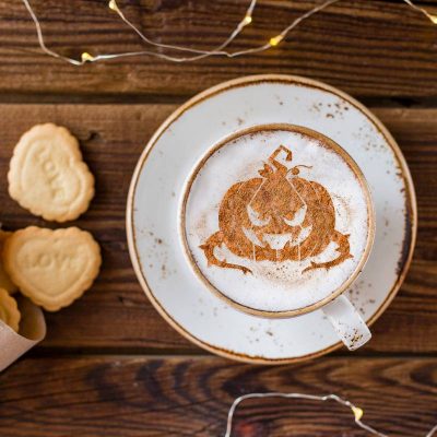 Pochoir Café Halloween 🎃