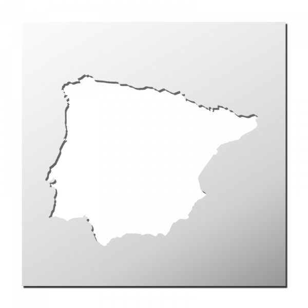 Pochoir Espagne + Portugal