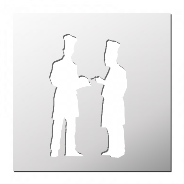 Pochoir Chef de cuisine