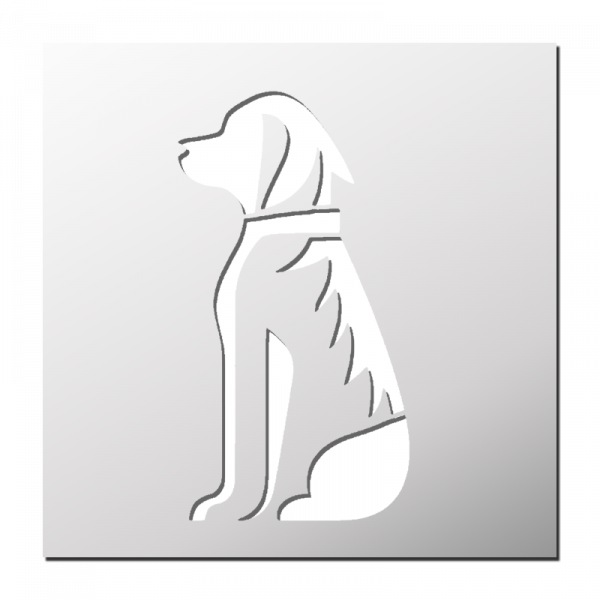 Pochoir Chien