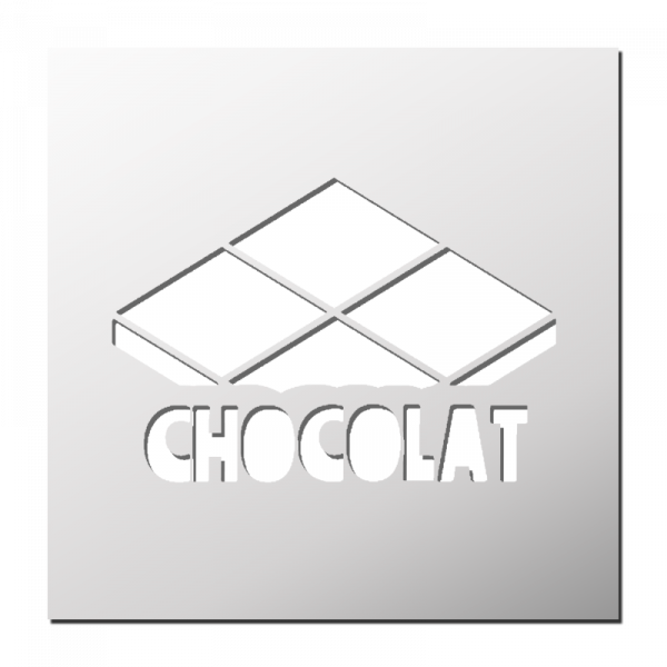 Pochoir Chocolat