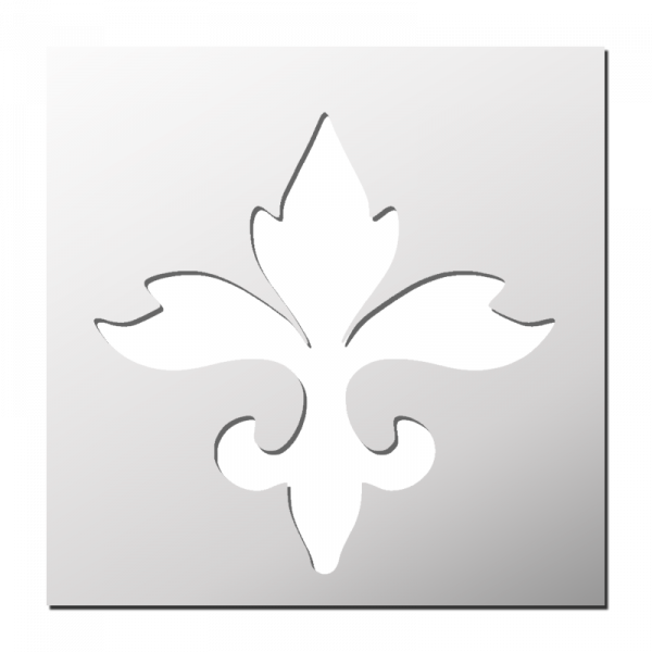 Pochoir Fleur de Lys