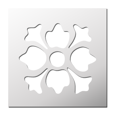Pochoir Fleur