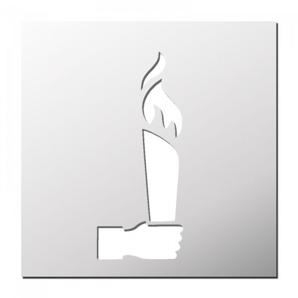 Pochoir Torche