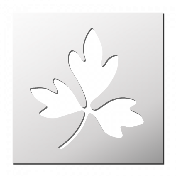 Pochoir Feuille
