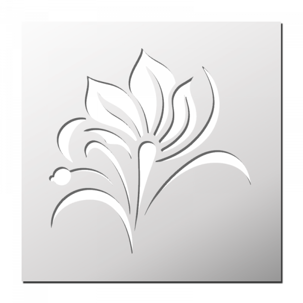 Pochoir Fleur