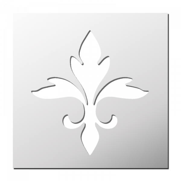 Pochoir Fleur de Lys